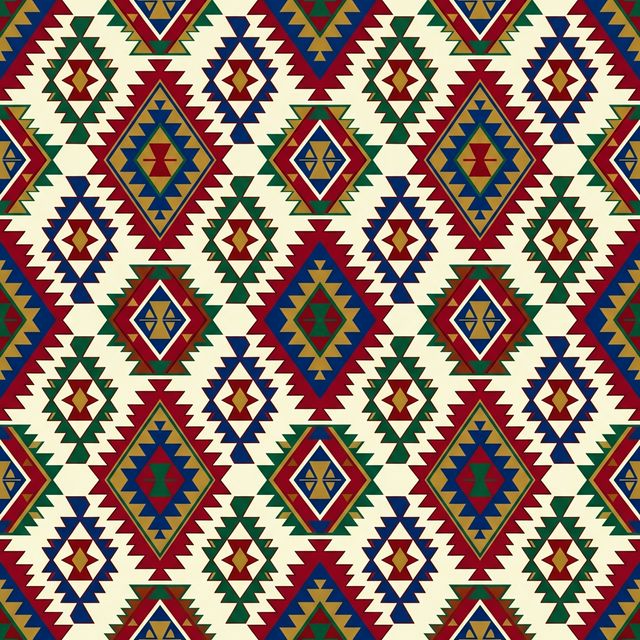 Traditional Bosnian čilim pattern